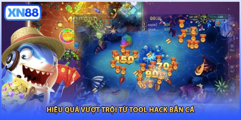 Hiệu quả vượt trội từ tool hack bắn cá